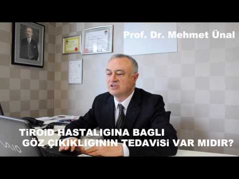 Tiroid Hastalığına Bağlı  Göz  Çıkıklığının Tedavisi Var Mıdır?  | Prof. Dr. Mehmet Ünal