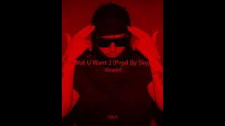 Yeat - Wat u want 2 (prod by sky - slowed)