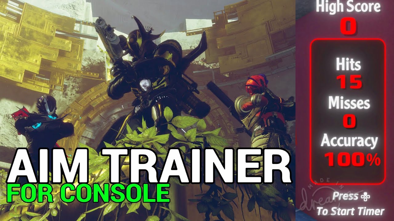 Aim Trainer For Destiny 2 Pvp Kovaak S For Console Youtube