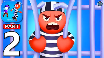 Prison Break: Cage Tycoon Idle - Gameplay Walkthrough Part 2 - Maintain Order Catch Escapers