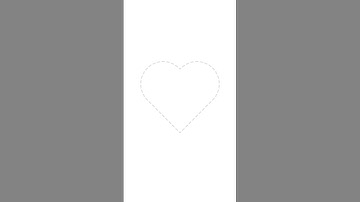 Draw a Heart ❤️ In a Professional Way in Illustrator! 💖 #shorts