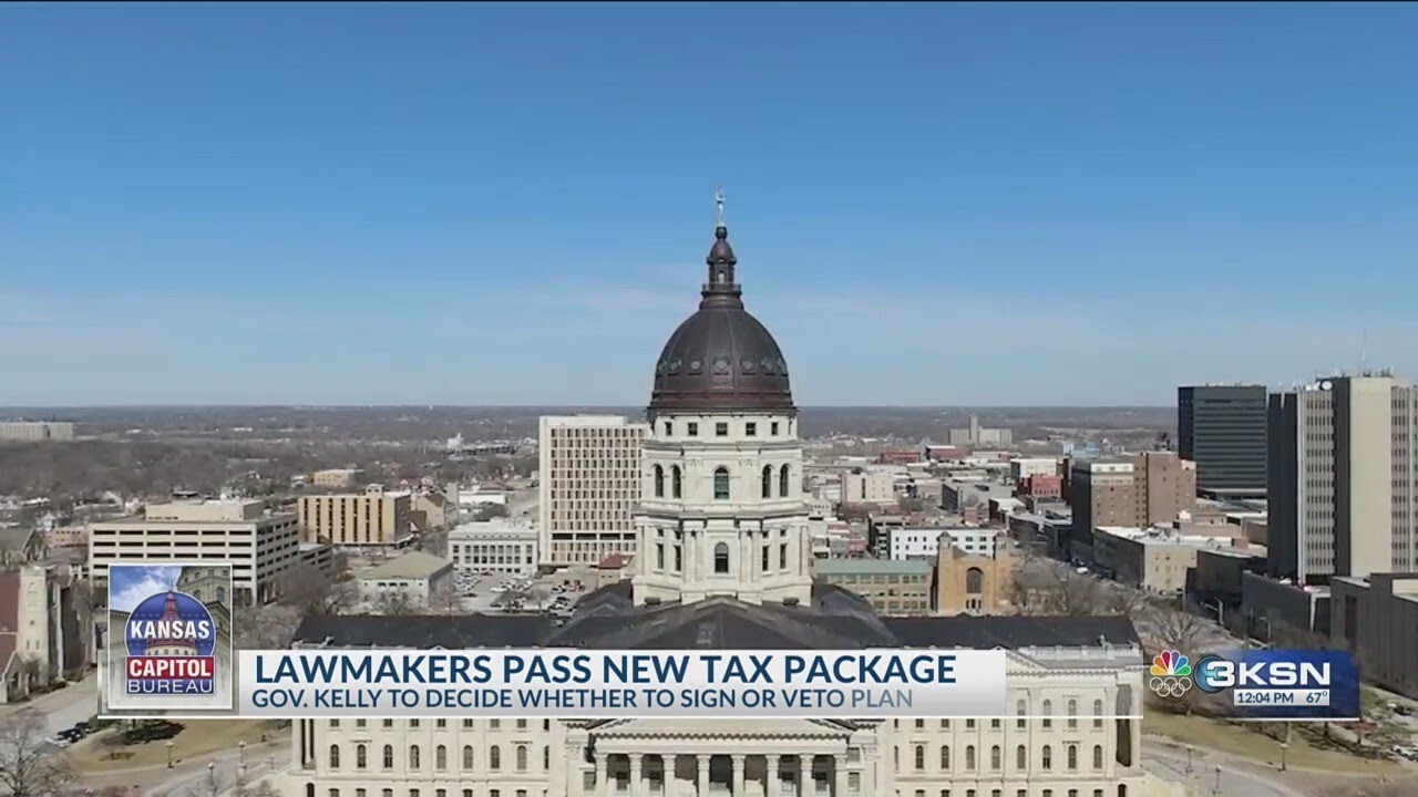 Kansas governor will veto tax package, call special session - YouTube