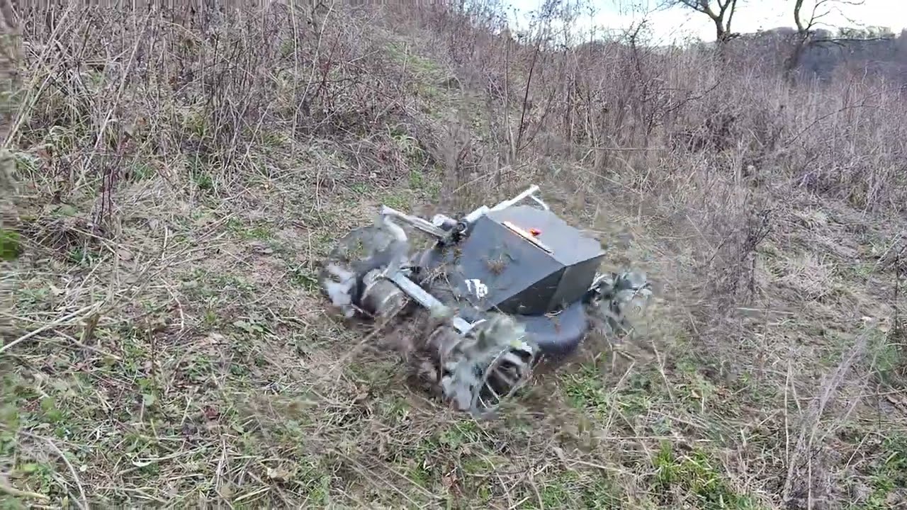 Grator Lowrider Ferngesteuerter mäher für steile Hänge