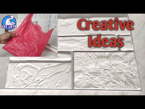 Video: Hoe structureer je een muur met een plastic zak?