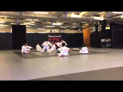 Lauren first BJJ class 2