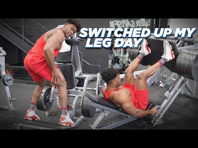 Switched up my LEG DAY | Marvin Achi