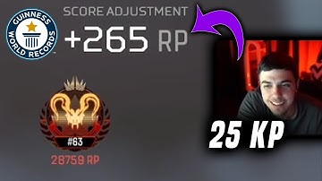 TSM ImperialHal got 265 RP in Apex Predator Ranked Game! (World