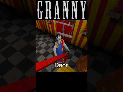 [THE AMAZING CIRCUS ATMOSPHERE IN GRANNY ESCAPING FROM DOOR IN HARD MODE] #GRANNY #SHORTS #VIDEO