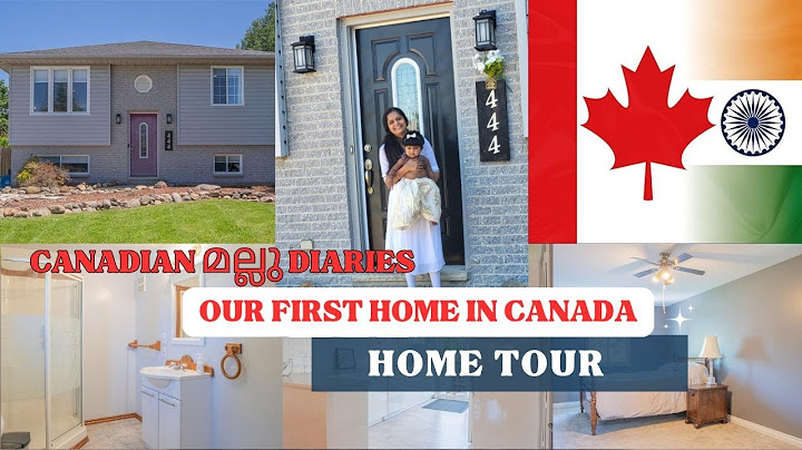 കാനഡയിലെ ഞങ്ങളുടെ ആദ്യത്തെ വീട് / Our First Home in Canada Malayalam