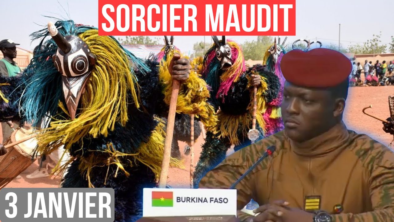 LE SORCIER MAUDIT LE PRÉSIDENT EN DIRECT : LA RÉACTION D’IBRAHIM TRAORÉ GLACE LA FOULE !
