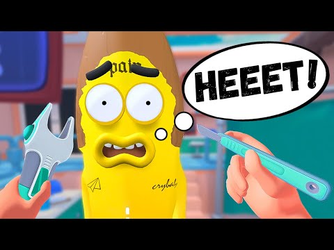 У ЭТОГО БАНАНА ЕСТЬ СКЕЛЕТ! И сейчас ты его увидишь в игре Fruit Salon VR! / Часть 2 /