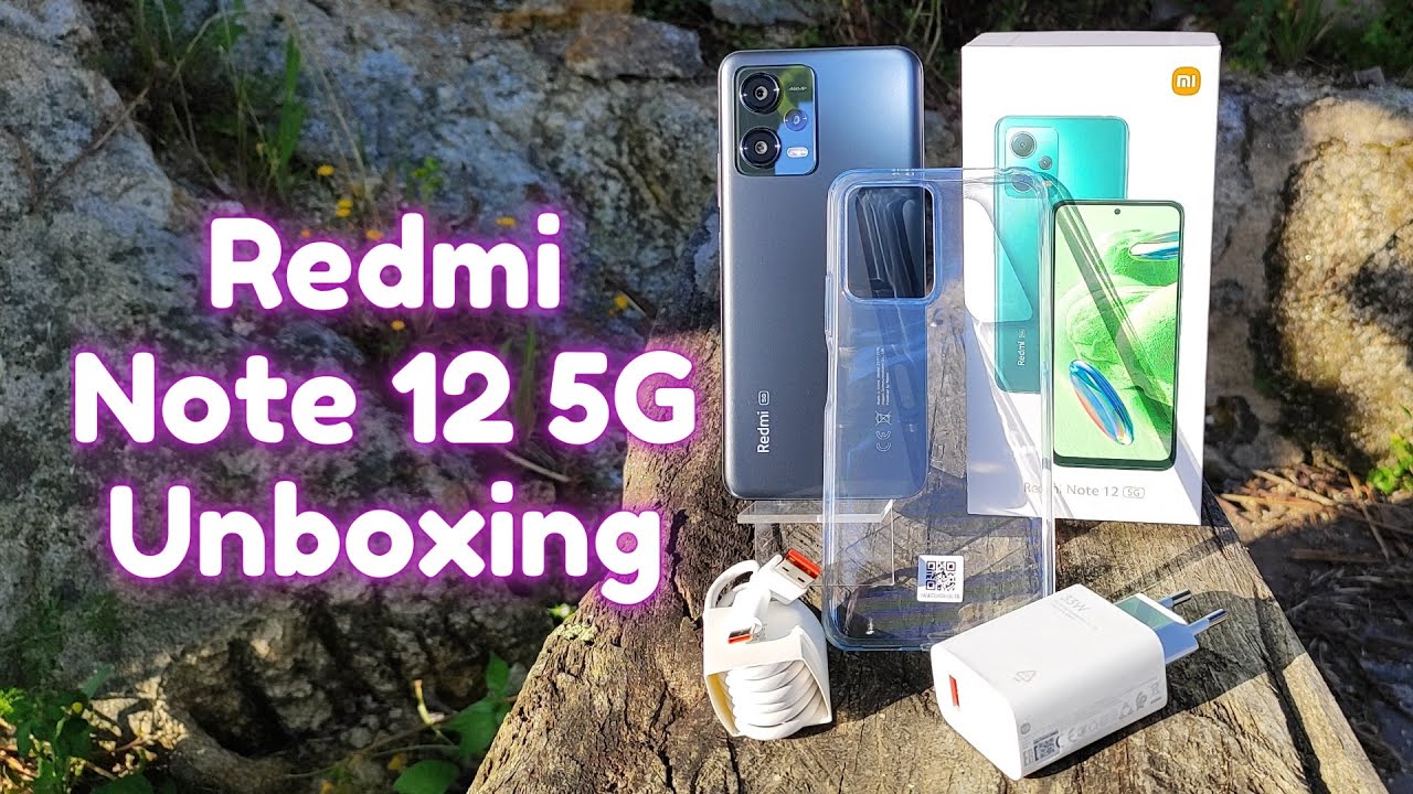 Redmi Note 12 5G Unboxing Parte 1 