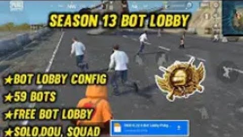 PUBG 🔥LITE BOT 💥LOBBY 14 SEASON 13 | 100% WORKING TRICK | CONQUEROR IN 1 days #shorts#botlobby