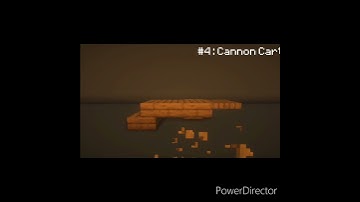 5 Different Carts and Vehicles designs in Minecraft Tutorial.