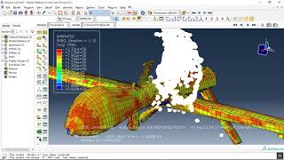 Simulation Bird Strike Impact on to the UAV in Abaqus-AeroSpace