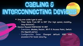 ITT550 Home Network Design and Improvements