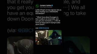Letitia Wright on how big her role as Black Panther is in ‘AVENGERS: DOOMSDAY’ Guide