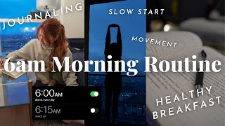 *motivational* 6am Morning Routine 2024 | skincare, haircare, fitness, studying, etc