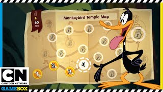Looney Tunes Cartoons GamePlay | Temple Of Monkeybird - Find the Treasure! | Cartoon Network GameBox screenshot 3