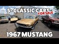 5  Classic Cars For Sale!! 1967 Ford Mustang FOR SALE