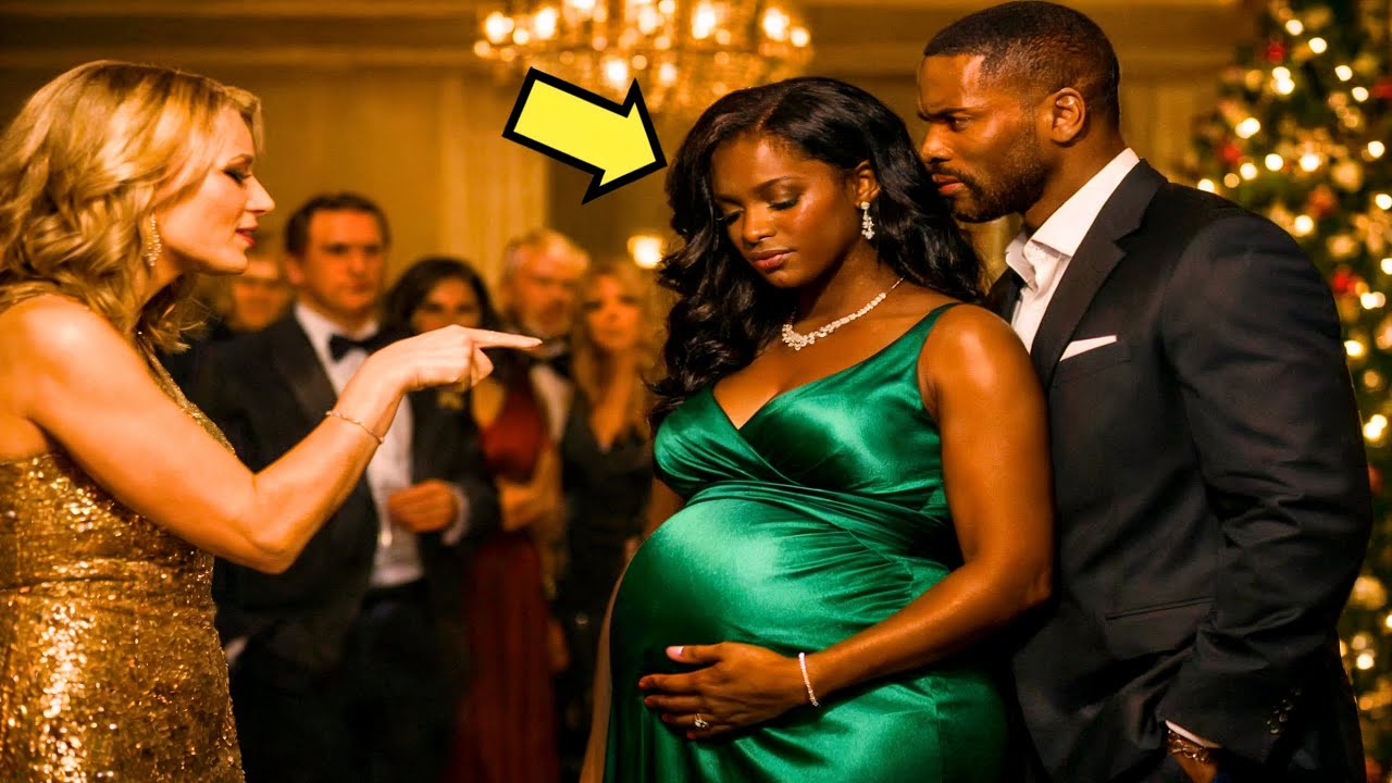 SANS SAVOIR QUE L'ÉPOUSE ENCEINTE EST HÉRITIÈRE D'UN RICHE… LA MAÎTRESSE L'HUMILIE À NOËL