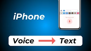 How to Convert Voice to Text on iPhone without External Apps? (2023)