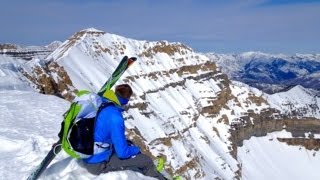 Matt In The Wild South Summit Ski Off Mt. Timpanogos