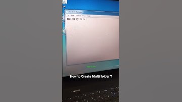 Notepad  में  Multi Folder कैसे बनाये