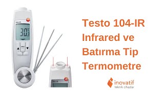 Testo 104 Ir Batırmalı Infrared Termometre