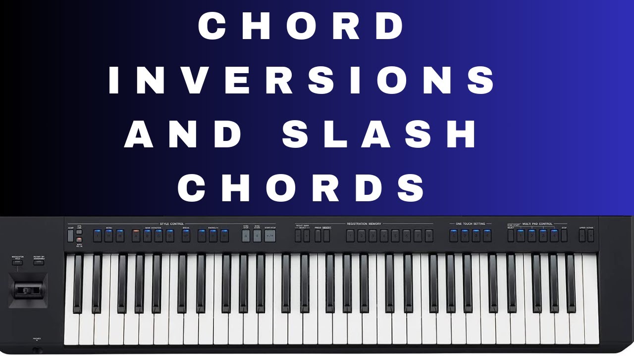 Chord Inversions And Slash Chords- ( Instructor- Emmanuel) - YouTube