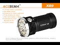 Acebeam X80 25,000 Lumen Flashlight Unboxing and Review With Beam Shots