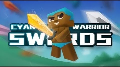 Minecraft PE- Cyan warrior swords- Official trailer