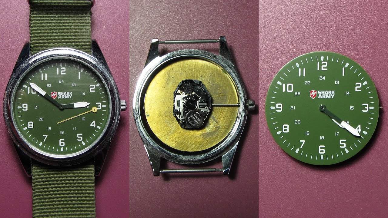 Дополнение к обзору часов Shark Army M1A1 (SAW034)