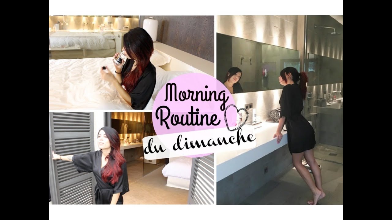 Morning Routine du dimanche ♡