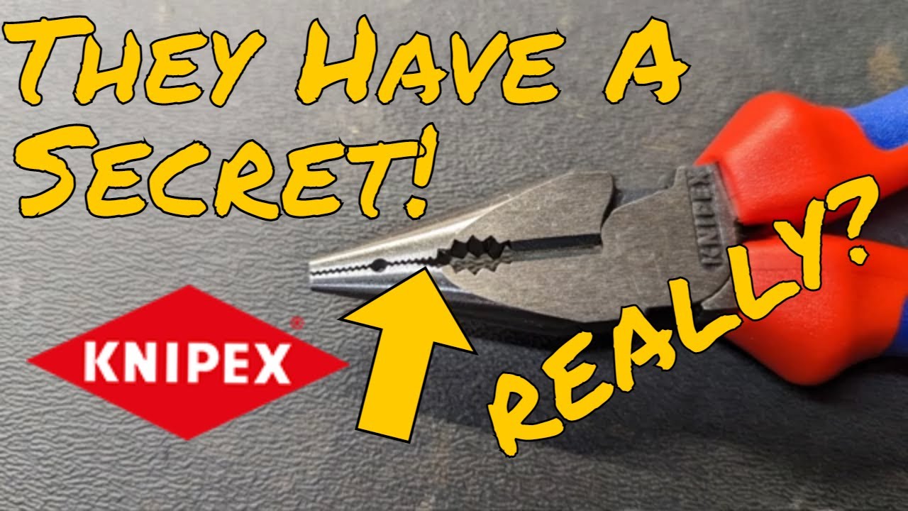 Knipex 08 21 145 Needle Nose Combination Pliers