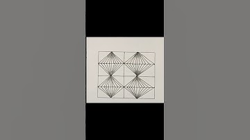 Easy Zentangle Pattern#shortsfeed #art #trending #zentangleart #zentanglepatterns #drawing #shorts