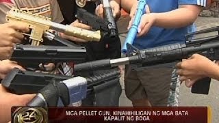 24 Oras: Mga pellet gun, kinahihiligan ng mga bata kapalit ng boga