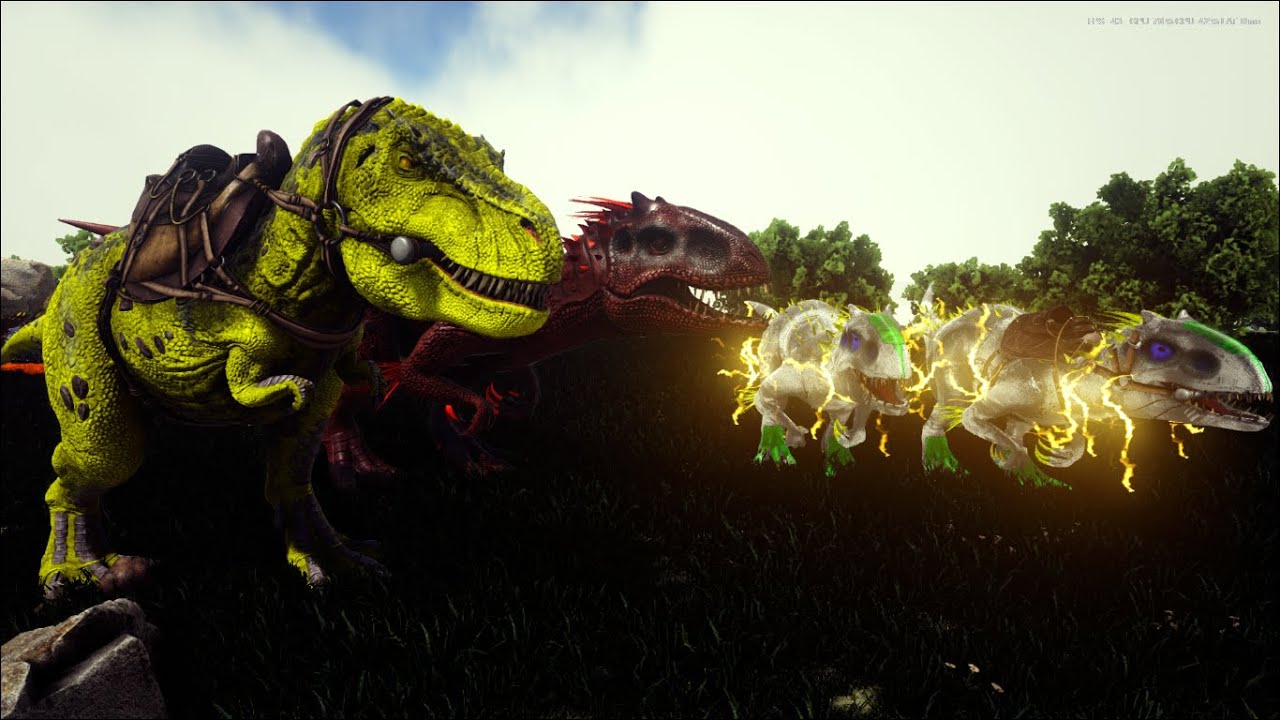 Ark Super Mods - Esses São os Novos Dinossauros da Nossa Base! - YouTube