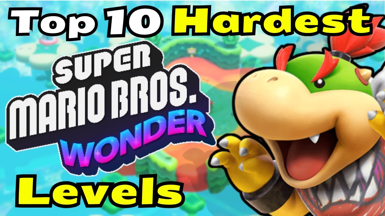 Top 10 Hardest Super Mario Bros Wonder Levels - YouTube