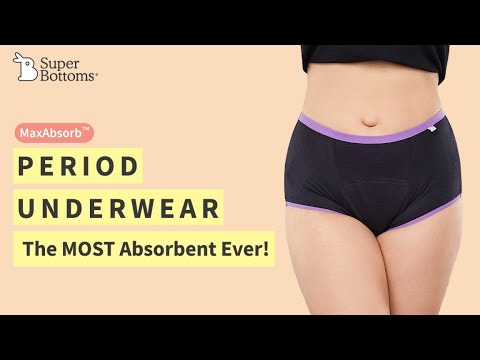 STRESS FREE RANGE MaxAbsorb™ Period Underwear by SuperBottoms 