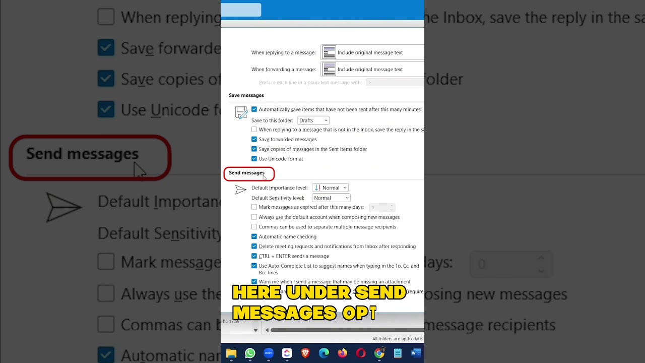 How to stop Outlook from deleting meeting invite emails after you respond