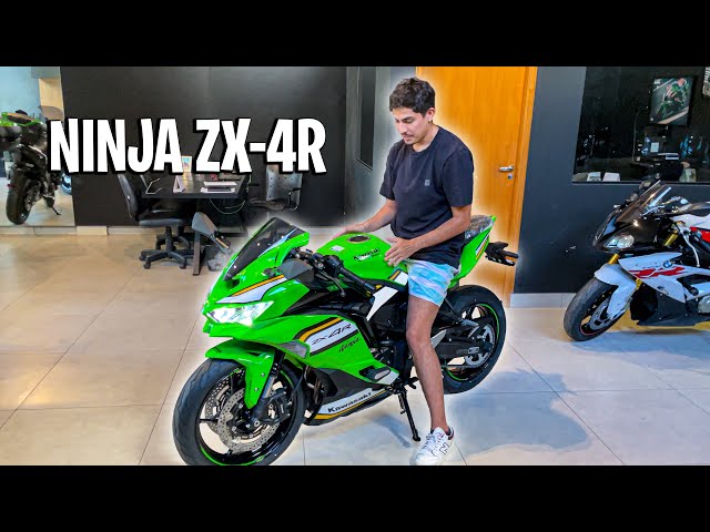 NINJA ZX-4R 2025 | PREÇO | DETALHES - YouTube