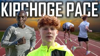 Can I Run Eliud Kipchoge’s World Record Marathon Pace??