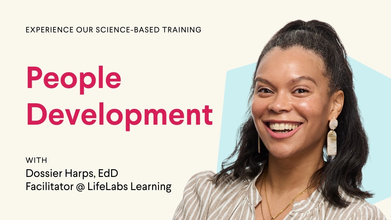 Introduction to People Development | LifeLabs Learning Workshop Preview