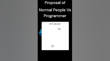 A Normal Proposal vs. Programmer