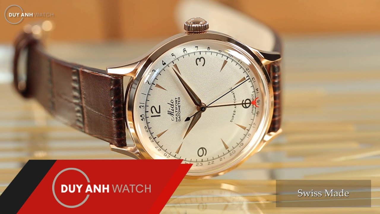 100th Anniversary Mido Multifort Datometer Limited Edition Reloj