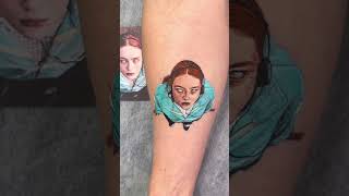 Satisfying or Painful? Erasing 5 drawings 🧼 #bodyart #drawing #art #satisfying #erasing