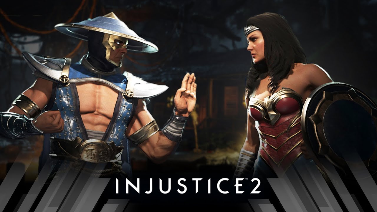 Injustice 2 - Raiden Vs Wonder Woman (Very Hard) - YouTube