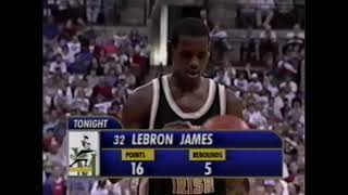 2000 Ohsaa Div Iii Finals St. Vincent-St. Mary Vs Greenview Full Game Highlights Freshman Lebron
