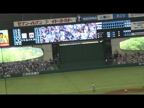 菊池雄星1軍初先発20110612西武ドーム1
